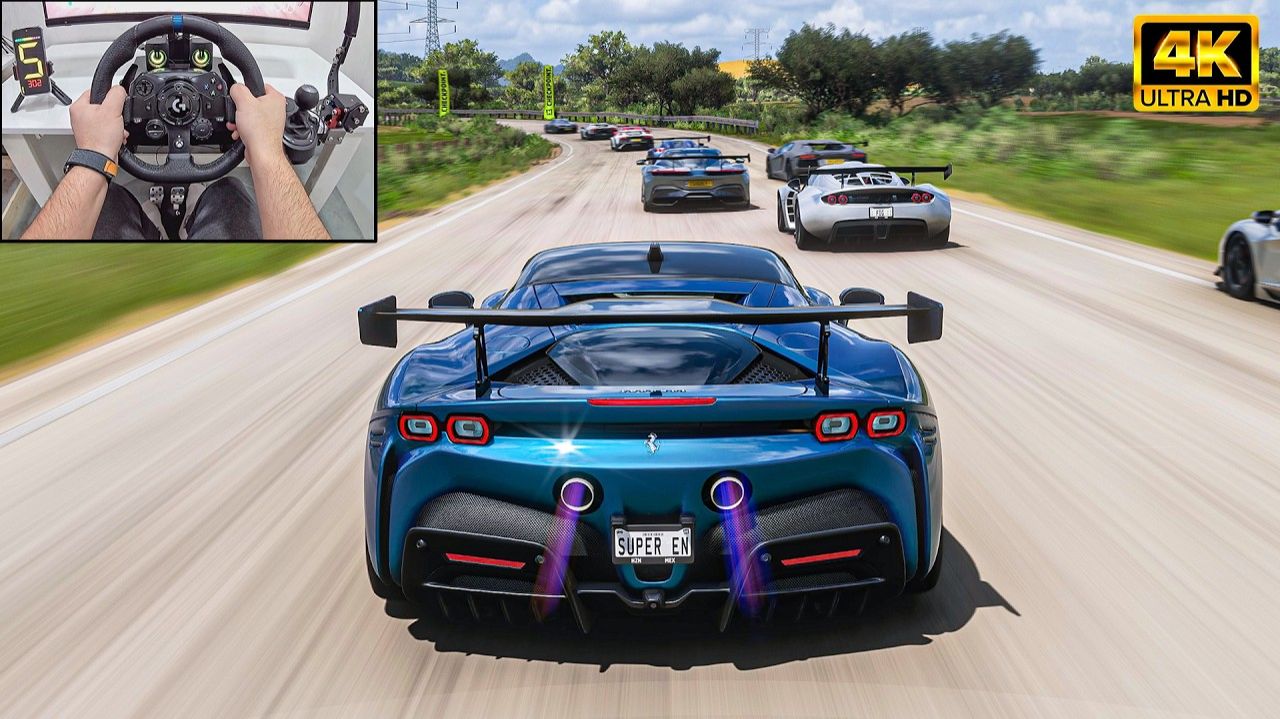 1300HP Ferrari SF90 Stradale VS Hypercars - Forza Horizon 5