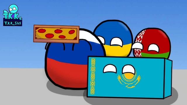 russian pizza ( Countryballs)