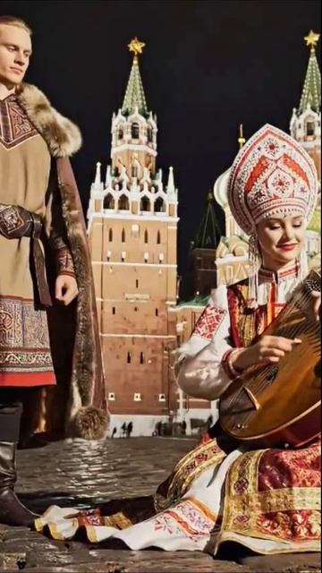 Русская красавица...