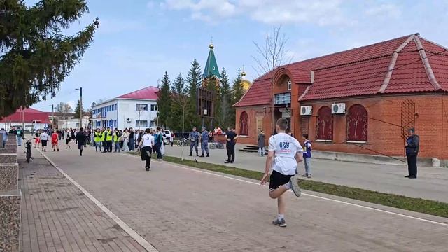 Региональная акция «Космический забег», 65-летию полёта Юрия Гагарина в космос (Абдулино 14.04.26 г)