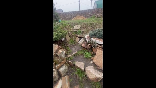 Благоустройство территории (укладка дикого камня), Репное