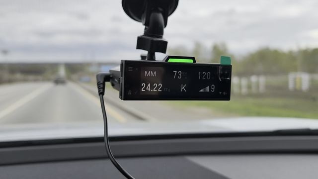 Радар-детектор SilverStone F1 Sochi PRO II LNA. Определение камеры в спину примерно за 550м