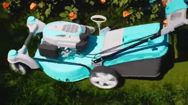 Маневренная самоходная бензиновая газонокосилка GPT GLM-Т5136SR Обзор