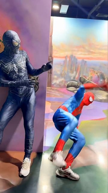 Venom scared Spider-Man #spiderman