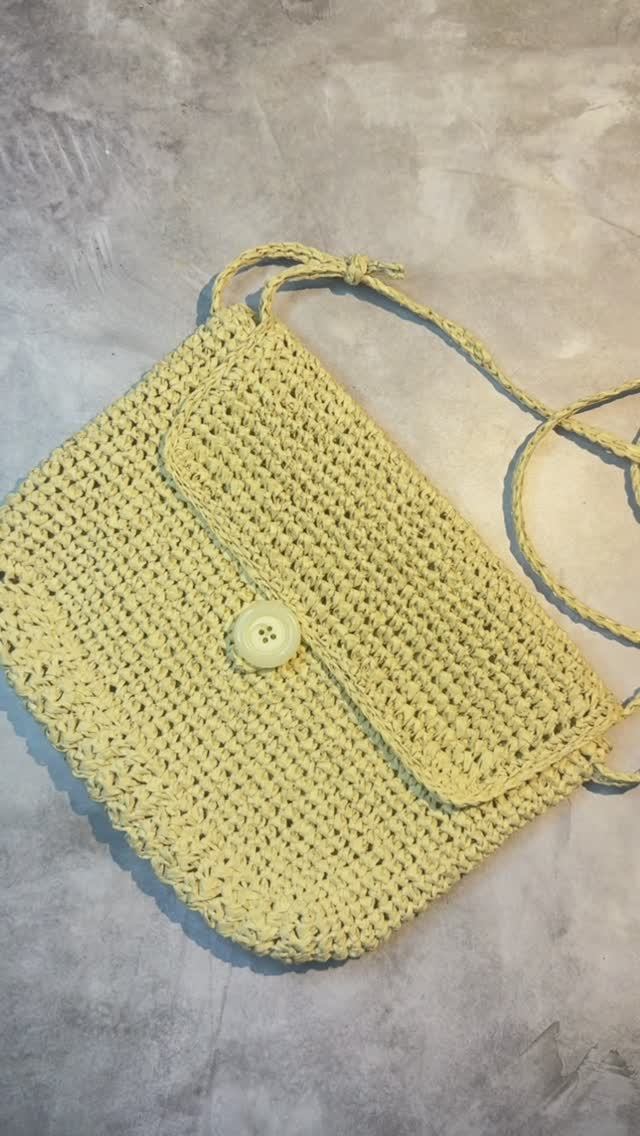 Сумочка из рафии (бамбук) «Бланш»