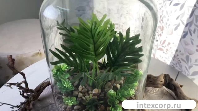 Декоративный флорариум САНО с подсветкой, 39х20 см, HZ1952870-1