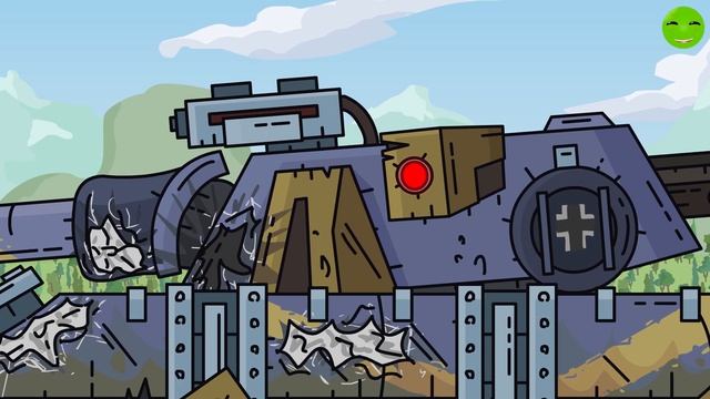 К нам приближается робо-монстр! - Мультики про танки
