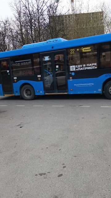 ЛИАЗЫ 4292.60 НА 22 МАРШРУТЕ В Г.ЗВЕНИГОРОДЕ