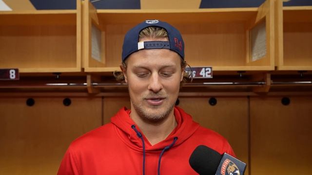 Ekblad, St. Martin, Boqvist, Coach Maurice | Preseason Doubleheader vs NSH Reaction