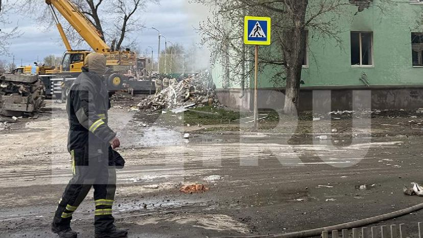 Аварийно-спасательные работы на месте обрушения подъезда в Сызрани завершены