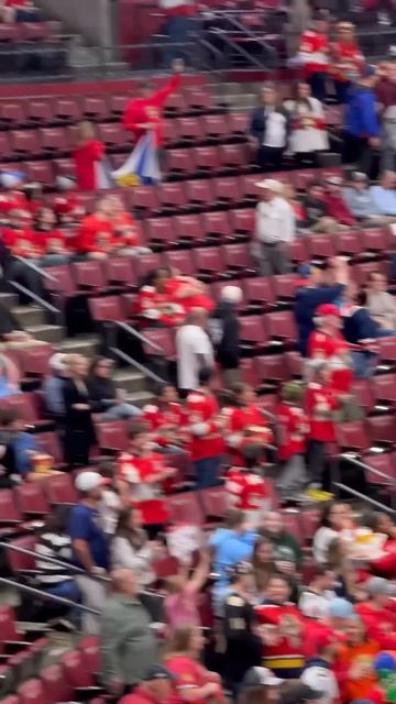 Marchand making sure not only fans on the glass get a puck