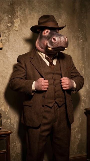 Гангстер-газель: стиль и шутки в одном лице #гумор #анимация #геи