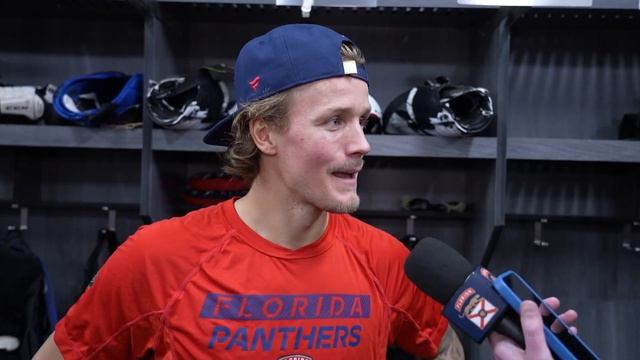 “He’s so good, right?' | Barkov, Boqvist & Coach Postgame Reaction | 1.9.25