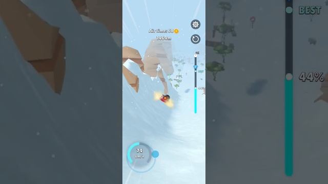 Sled Surfers. Пингвин на ледянке