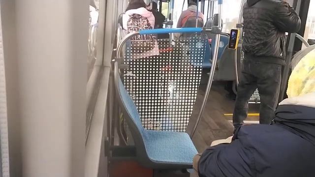 Поездка На Электробусе №М5 (Стадион Лужники–Петровский Бульвар) Москва 28.09.2025