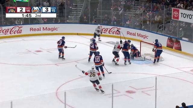 Cats Rally for Road W! | Panthers at Islanders Highlights | 10.26.24