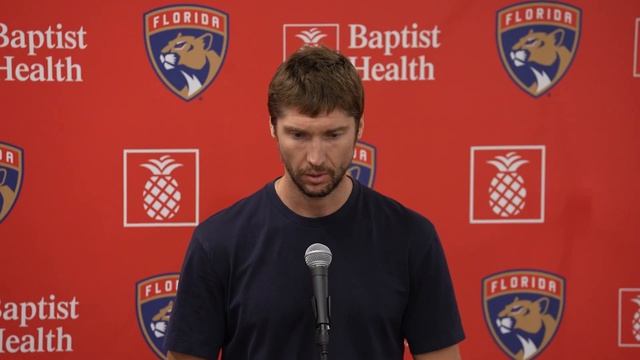 Sergei Bobrovsky on outlook, mentorship and more | 2025-26 Media Day