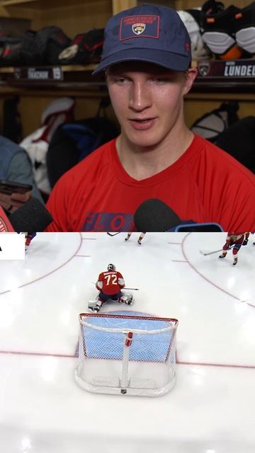 Lundell on Bobrovsky  #nhl