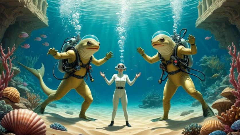 Проста песня - Атлантида -  два угря 3