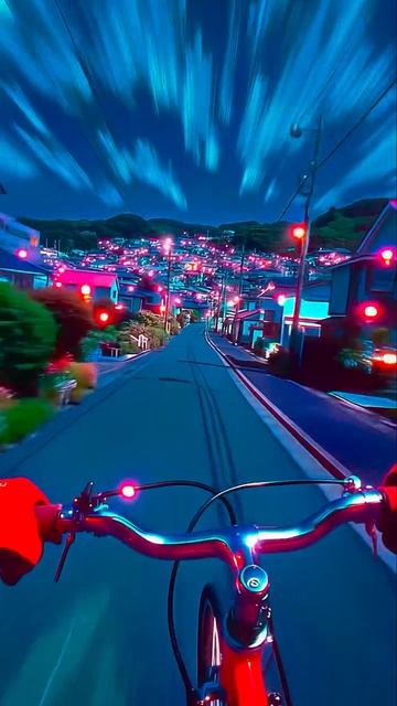 Головокружительный спуск на велике!