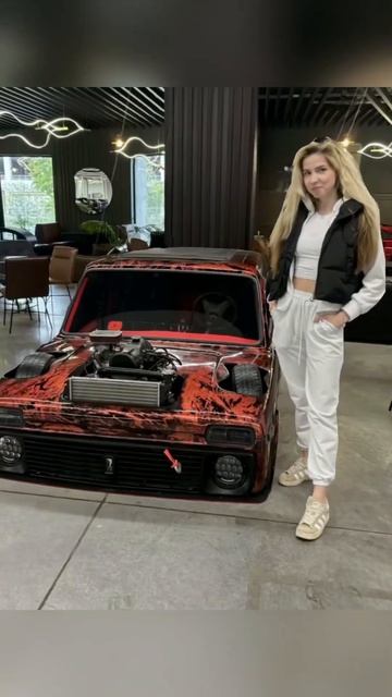 Узнали? сфоткалась с легендой ваз Automobile нива лада ладанива занижение 2121