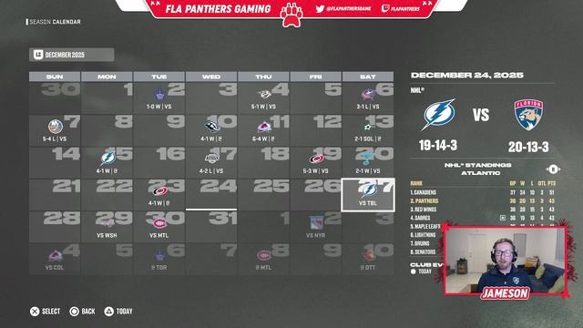 We Simulated the 2025-26 Panthers Season... This is what happened.