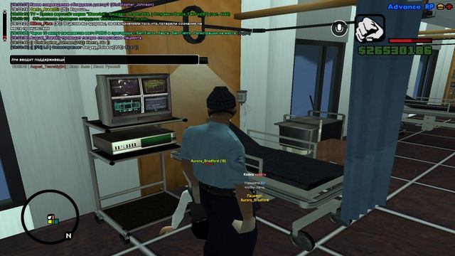 Помощь пострадавшим в аварии. Палата