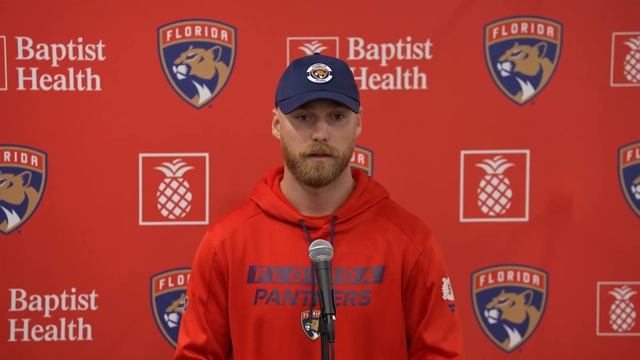 Sam Bennett on his big offseason, title defense and more | 2025-26 Media Day