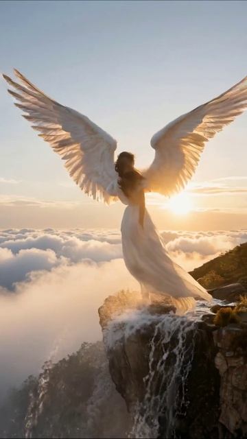 Анжелина на краю света #ангел #красота