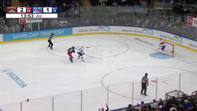 Bob wins 400th Game! | Panthers at Rangers Highlights | 10.24.24