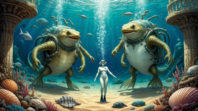 Проста песня - Атлантида -  два угря