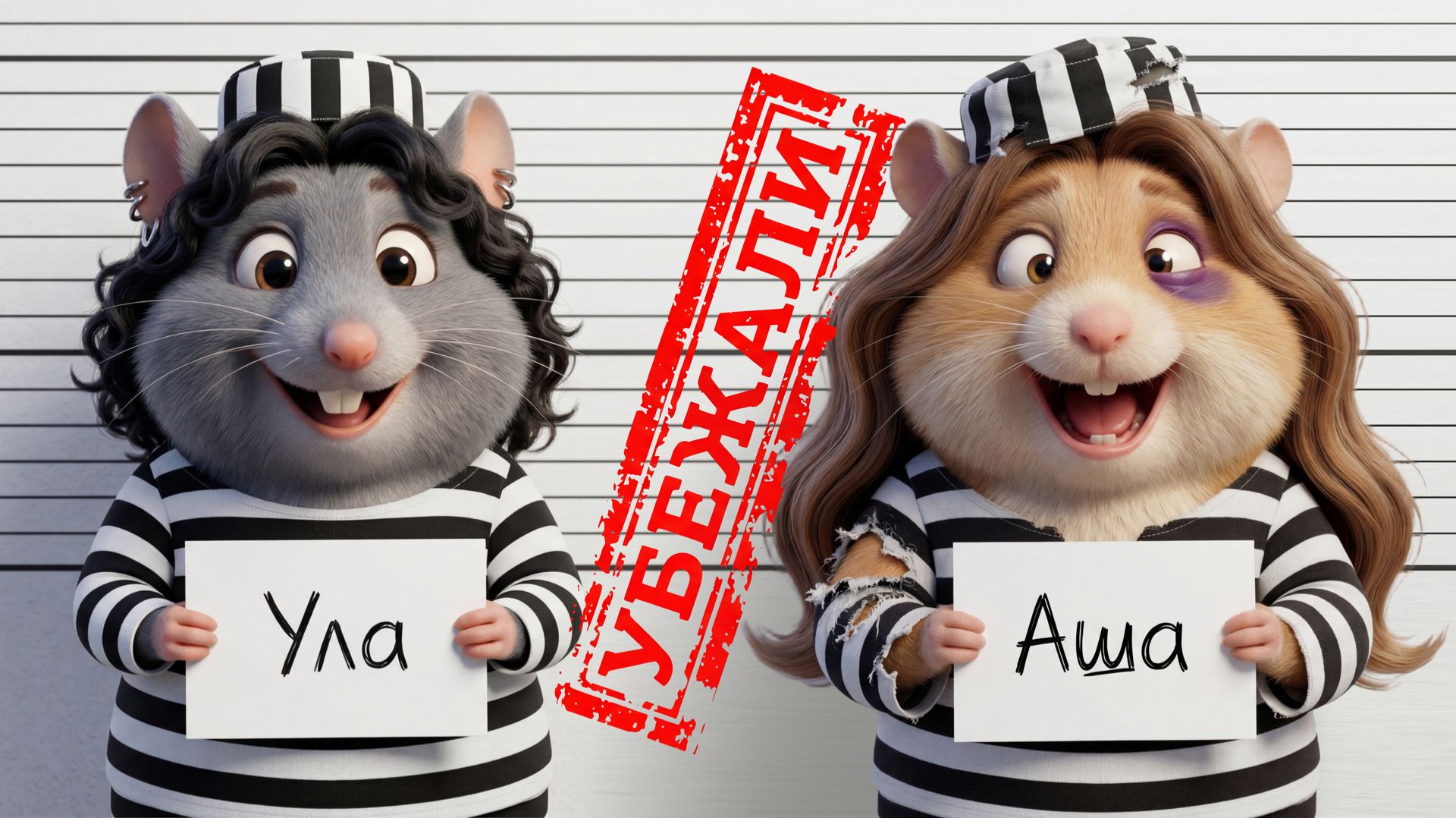 Аша и Ула - побег (серия 1)