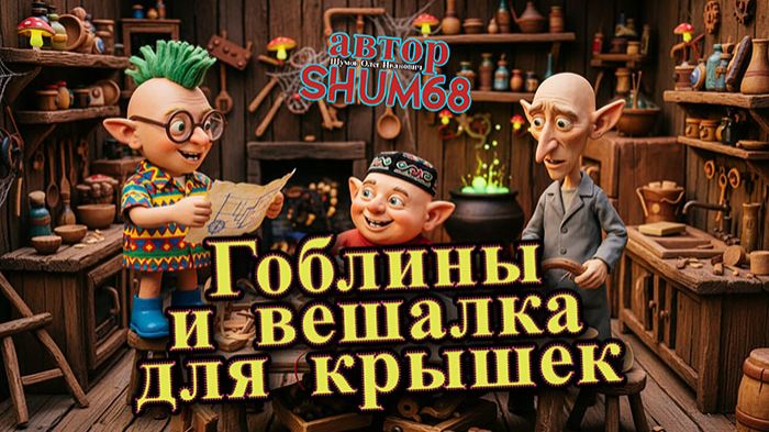 Аудиосказка «Гоблины и вешалка для крышек»