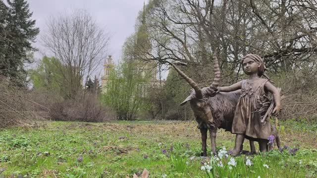 Ботанический сад МГУ. Подснежники. Примула. Белоцветник. Весна идёт, цветы цветут. Апрель 2026
