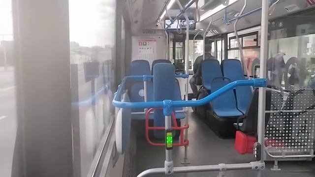 Поездка На Электробусе №М6 (Метро Библиотека Имени Ленина–Дангауэровка) Москва 07.09.2025