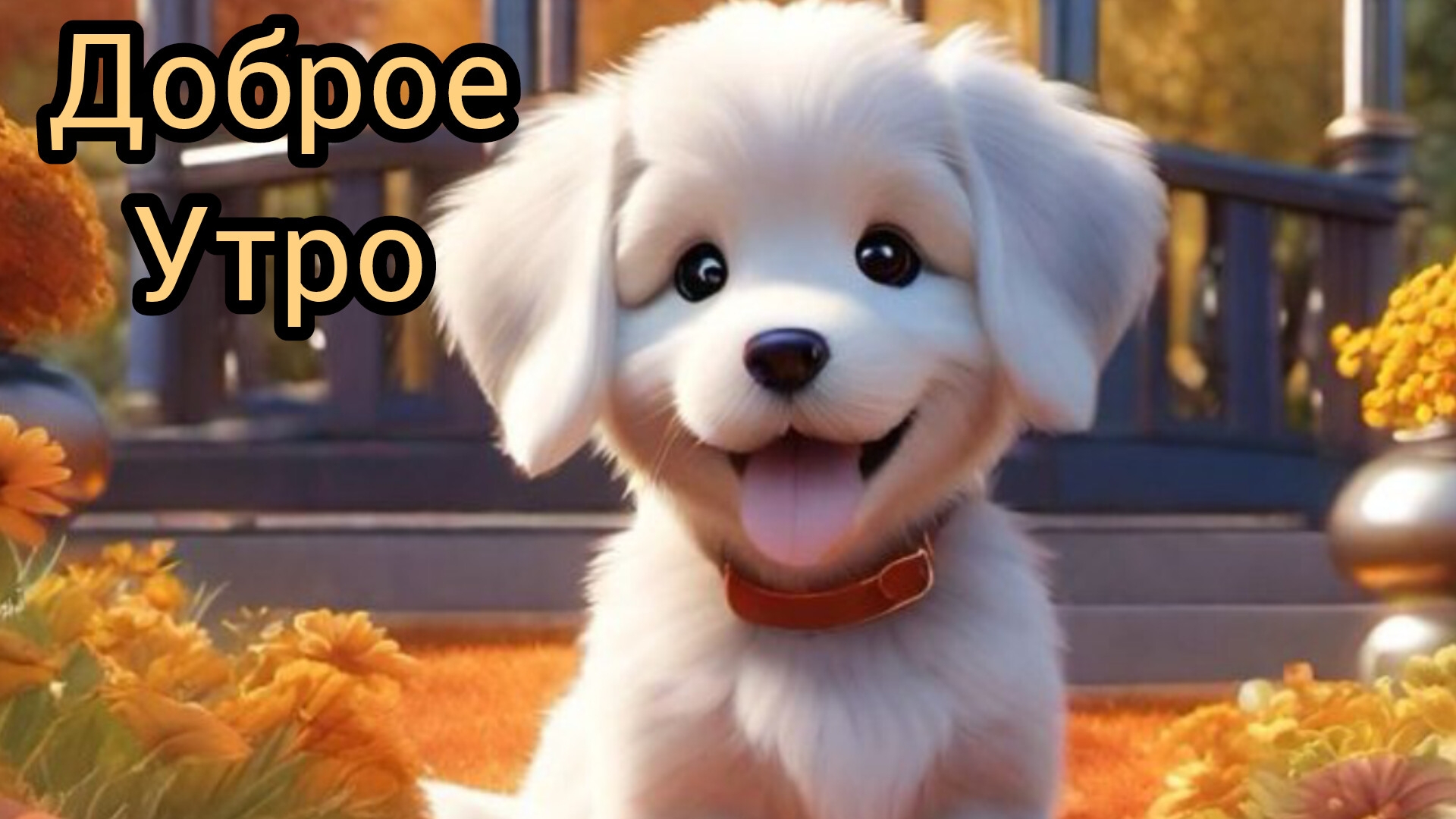 С добрым весенним утром Музыкальная открытка