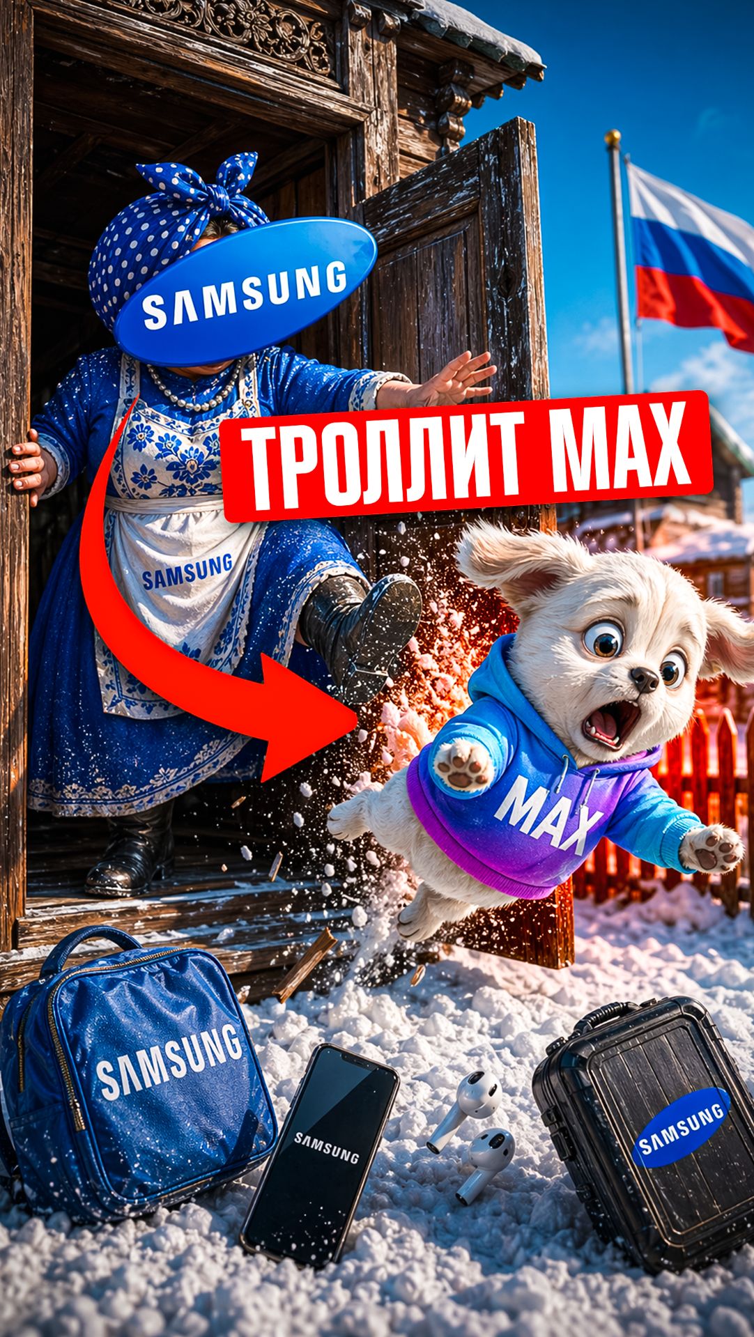 💀 Samsung ЖЕСТКО ВЫСМЕЯЛА мессенджер Макс!