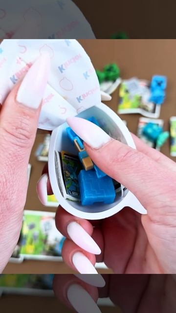 Minecraft Kinder Joy 🟩 Полная коллекция! Обзор всех игрушек 😍