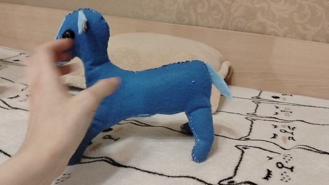 Сшила новую собаку из фетра?😍🐶