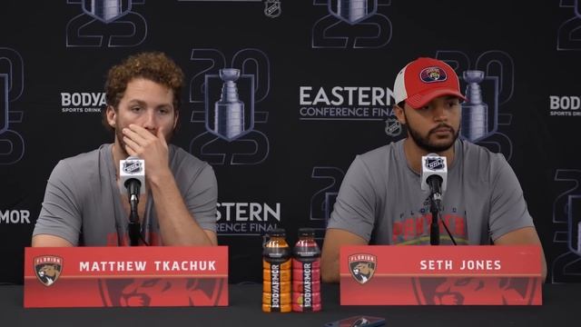 ECF Media Availability | Gadjovich, Verhaeghe, Tkachuk & Jones | 5.25.25