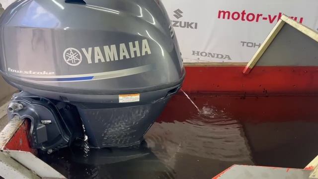 Запуск двигателя Yamaha F30 EFI