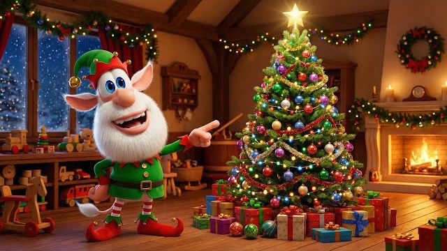 Буба Все Новогодние серии - 141 - Мультфильм для детей