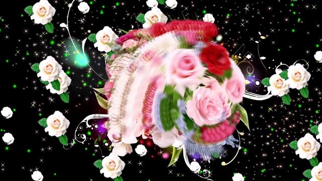 Футажи! Футаж Букеты роз К 1 от Киностудии Мудрого Кота Тимофея!!!