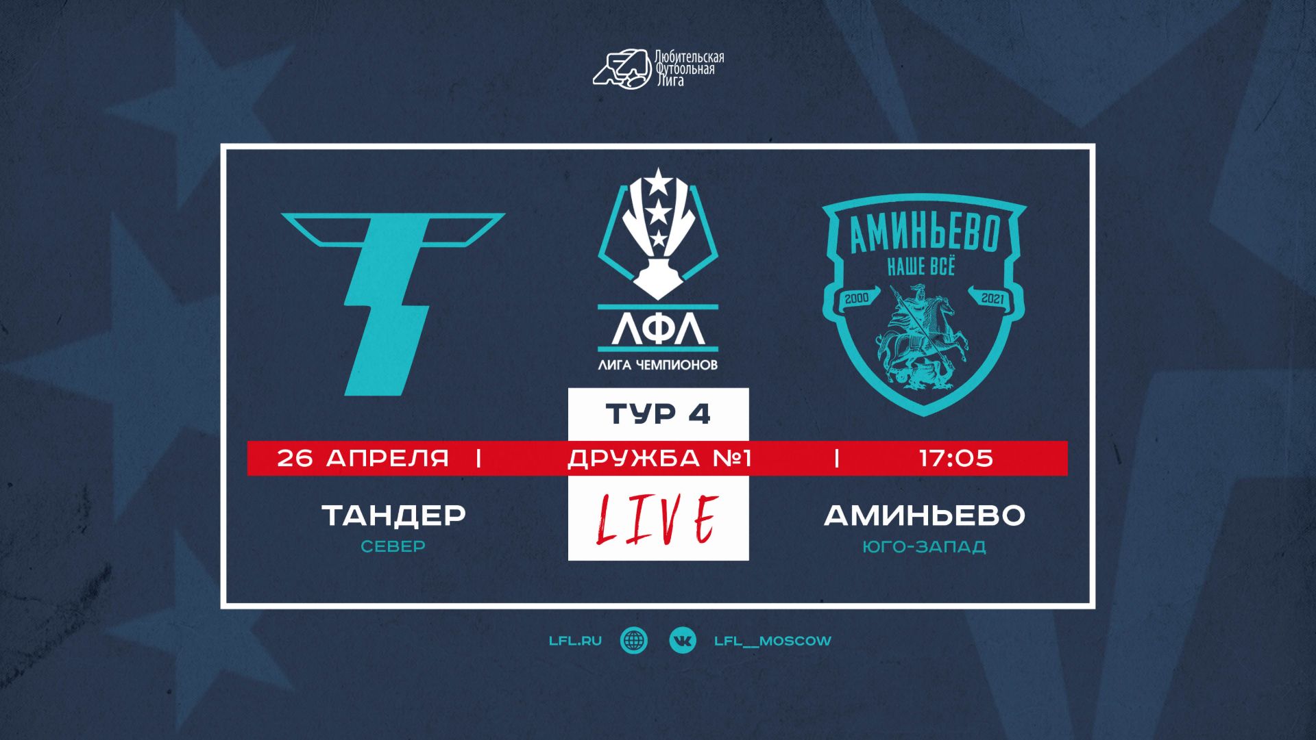 Тандер - Аминьево | Лига Чемпионов-2026 | 4 тур