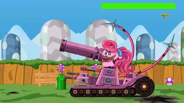 Битва за железную шахту. Супертанки в бою  Полицейский катер против пожарной машины  Мультики про та