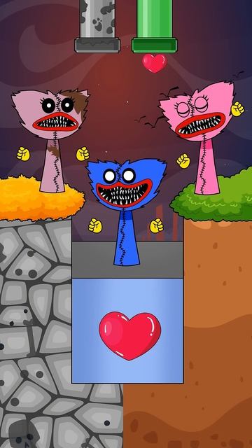 Love Challenge Kissy Vs Zombie Kissy - Which Side Will Huggy Take - Poppy Playtime