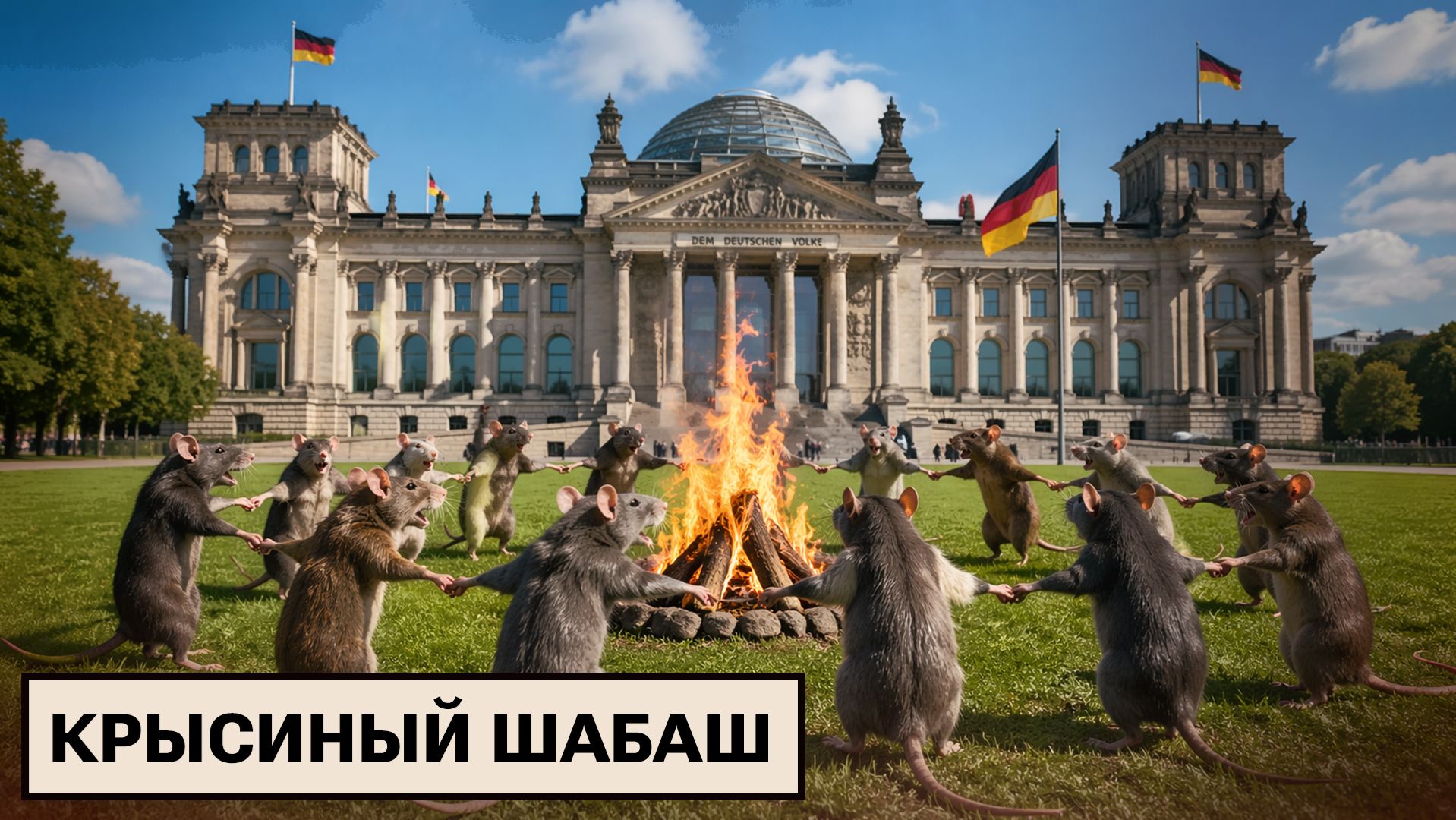 Война не заканчивается  Еврошабаш и Донниленд  Крысы в Берлине