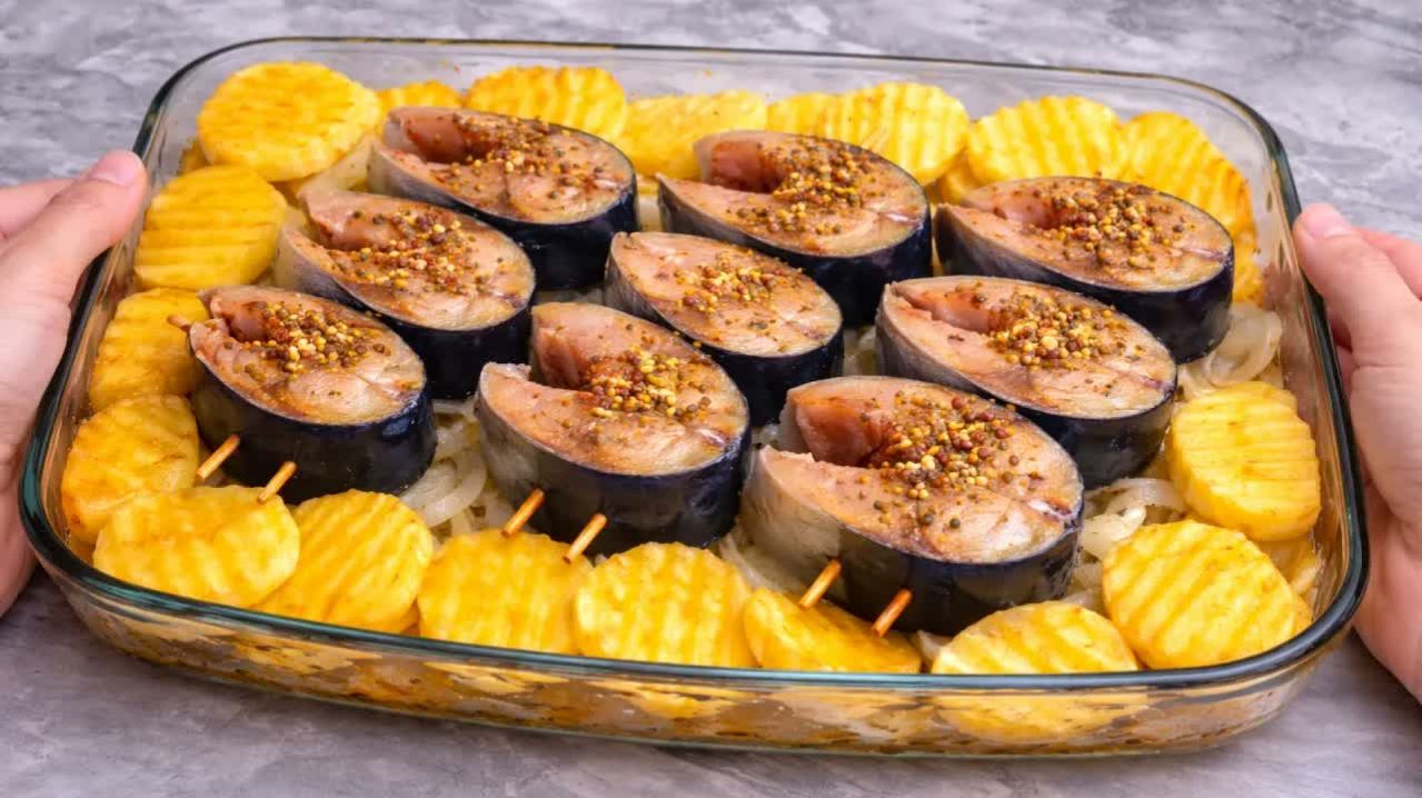 Скумбрия вкуснее лосося готовьте хоть каждый день! Полезный доступный рецепт для всех за 60 минут