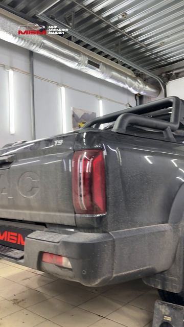 Комплексная доработка кузова JAC T9: установка роллеты и поворотных боксов тюнингпикапов