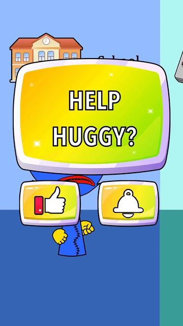 Help Huggy Wuggy Pass The School Test  - Poppy Playtime